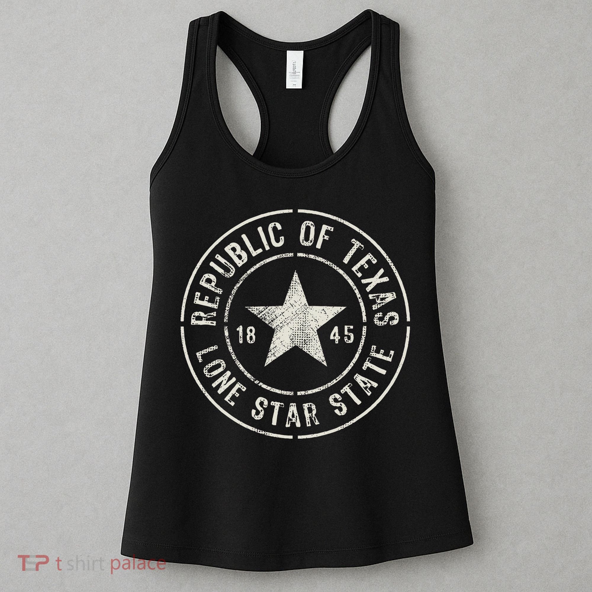Texas The Lone Star State Republic Of Texas 1845 Women's Tank Top