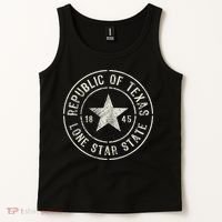 Texas The Lone Star State Republic Of Texas 1845 Tank Top thumb 2