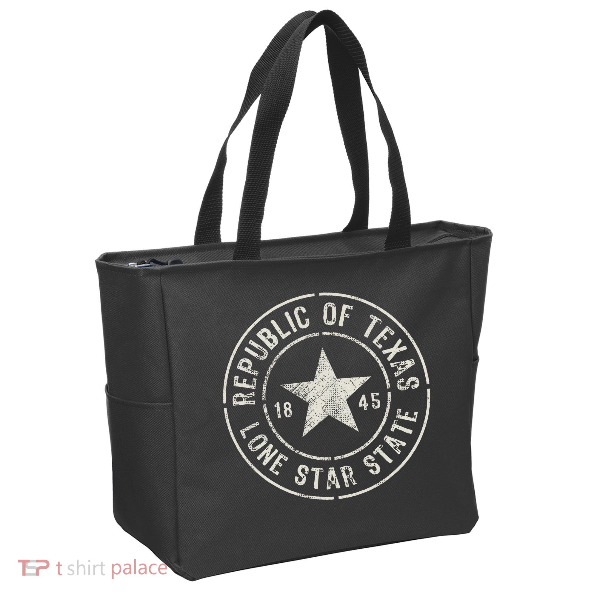 Texas The Lone Star State Republic Of Texas 1845 Tote Bag