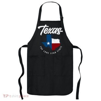 Texas The Lone Star State Texas Map Apron