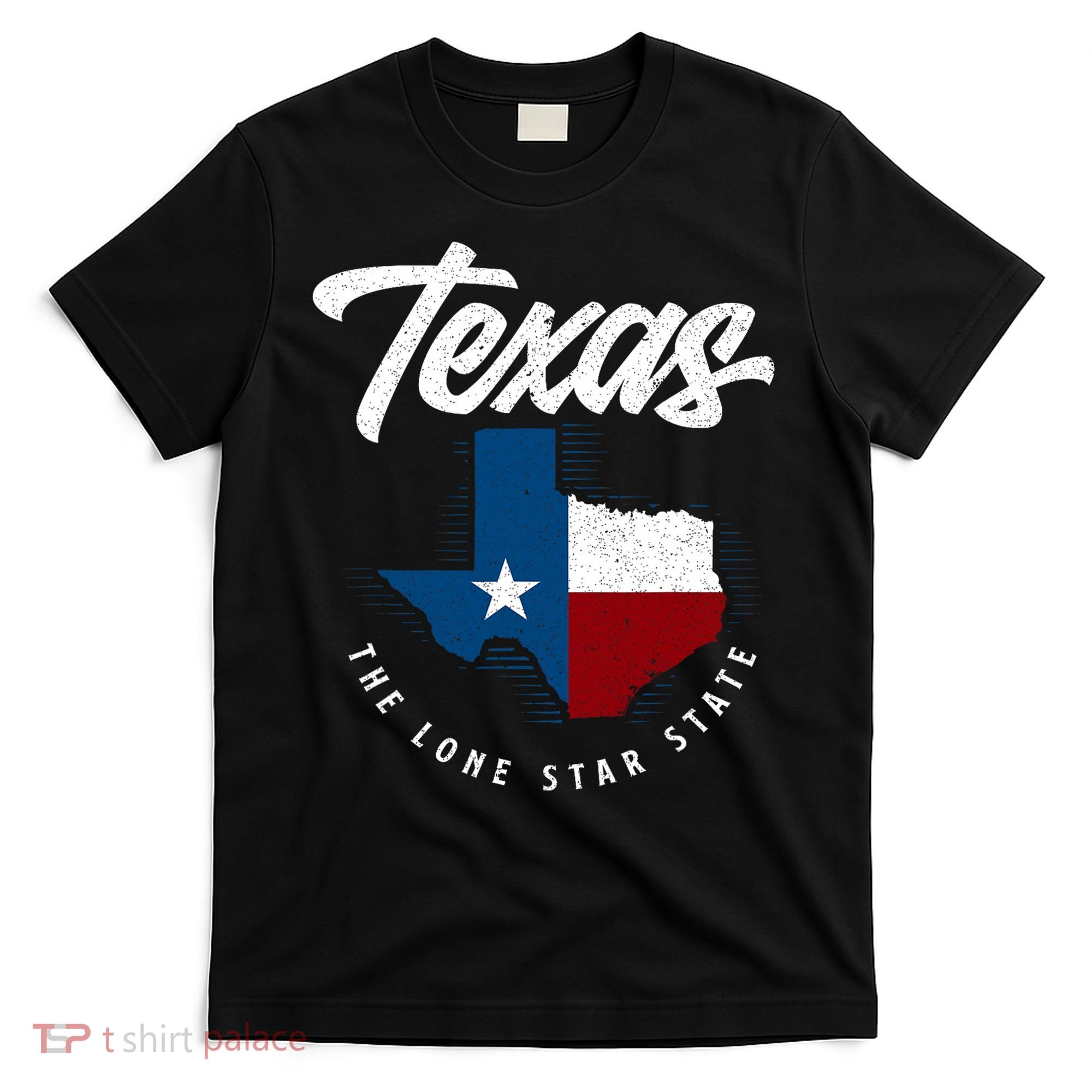 Texas The Lone Star State Texas Map T-Shirt