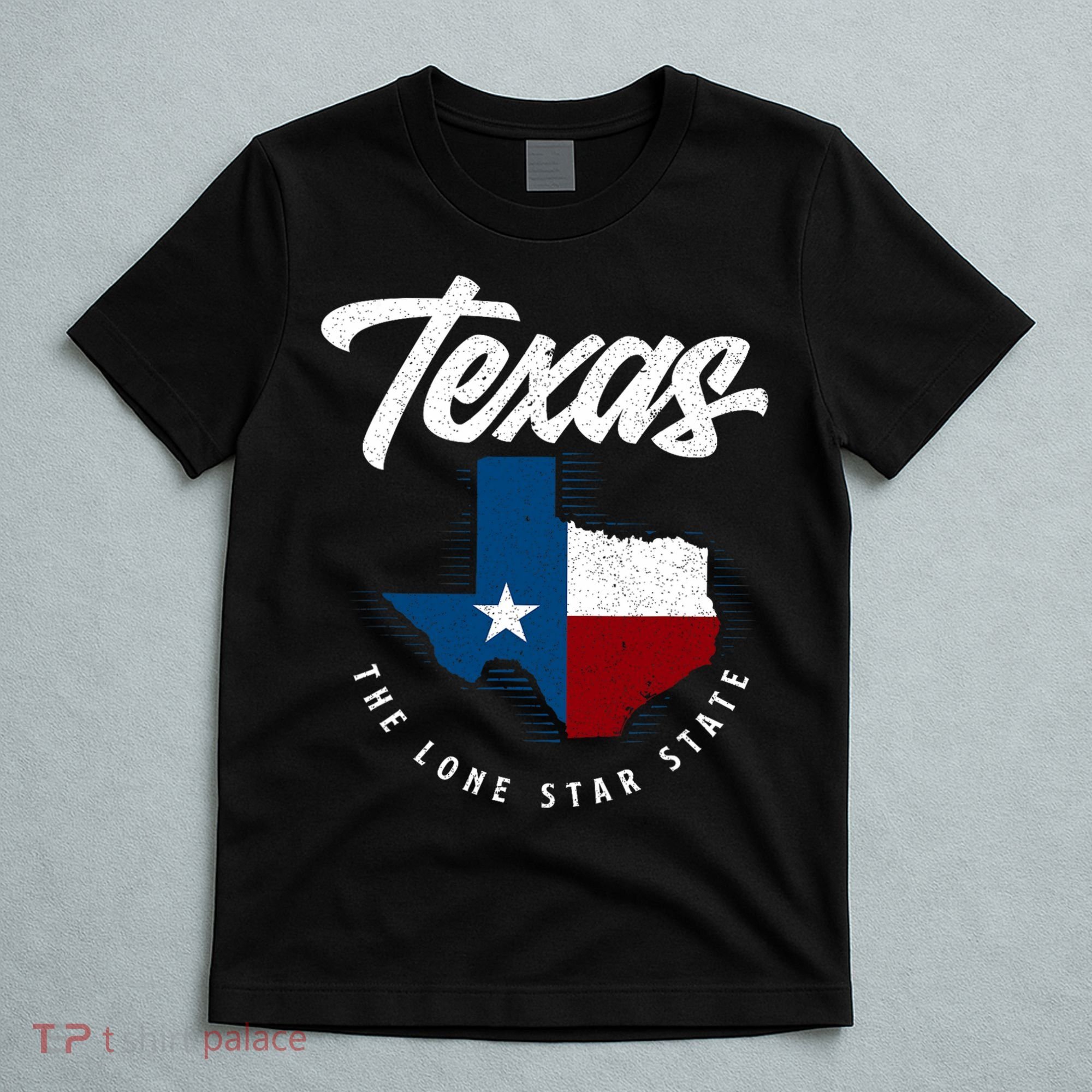 Texas The Lone Star State Texas Map T-Shirt