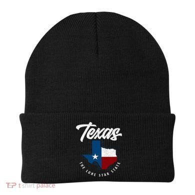 Texas The Lone Star State Texas Map Beanie