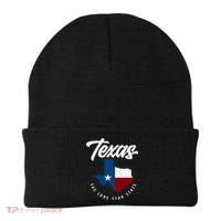 Texas The Lone Star State Texas Map Beanie thumb 0