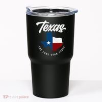 Texas The Lone Star State Texas Map Tumbler thumb 0