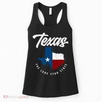 Texas The Lone Star State Texas Map Women's Tank Top thumb 0