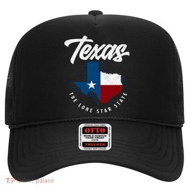 Texas The Lone Star State Texas Map Hat