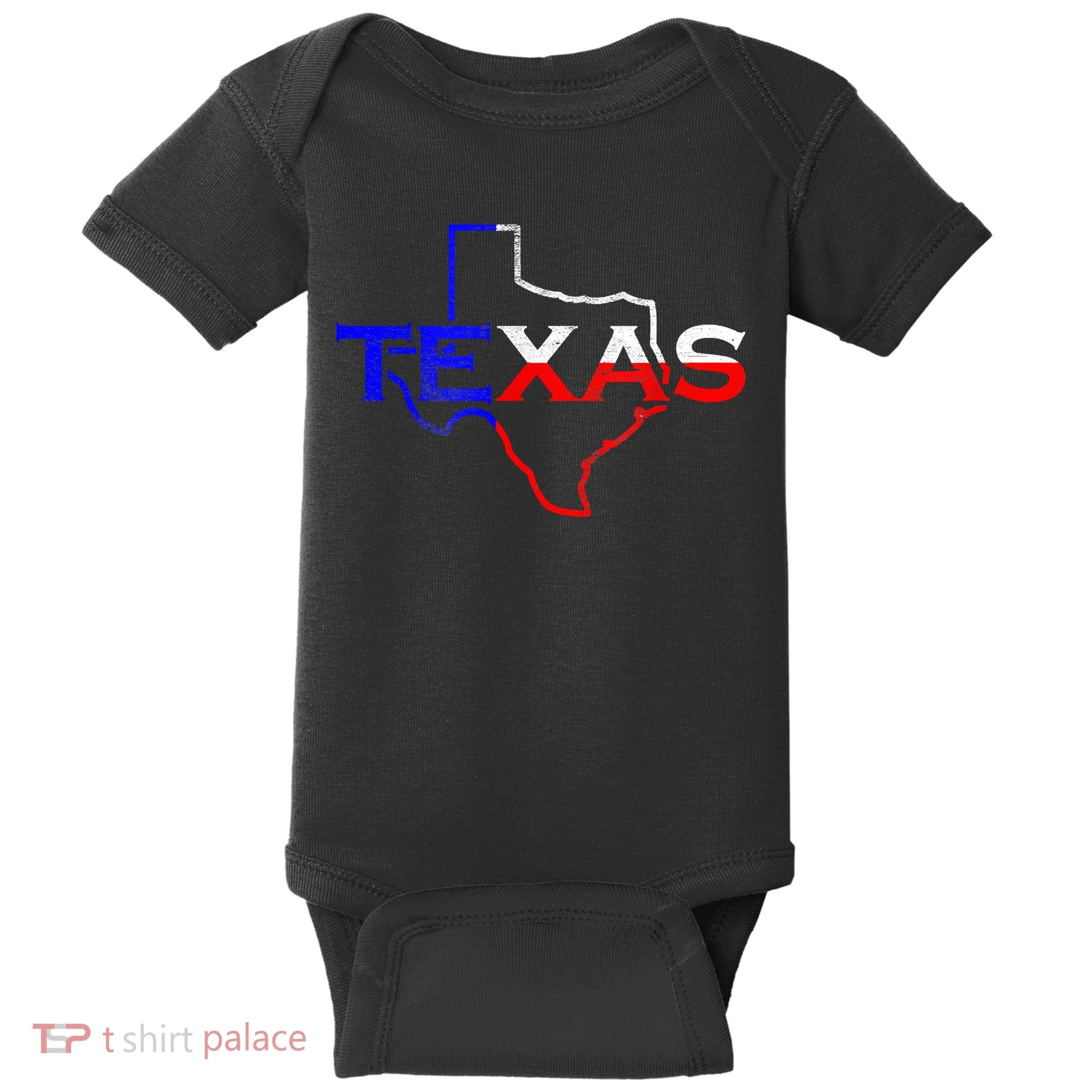Texas The Lone Star State Baby Bodysuit