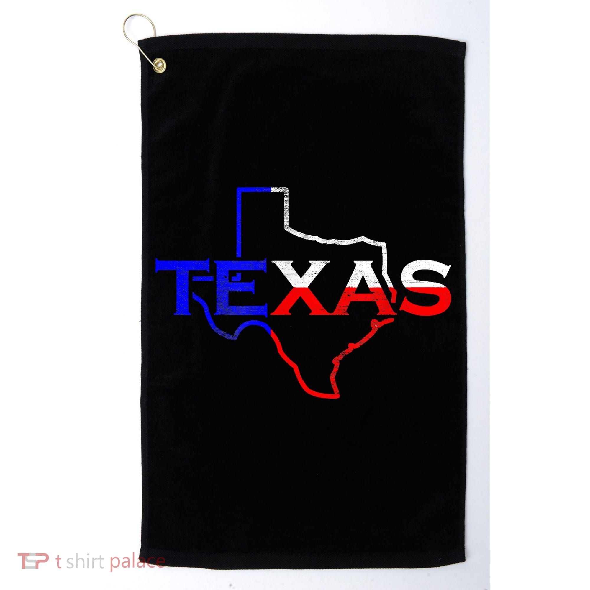 Texas The Lone Star State Golf Towel
