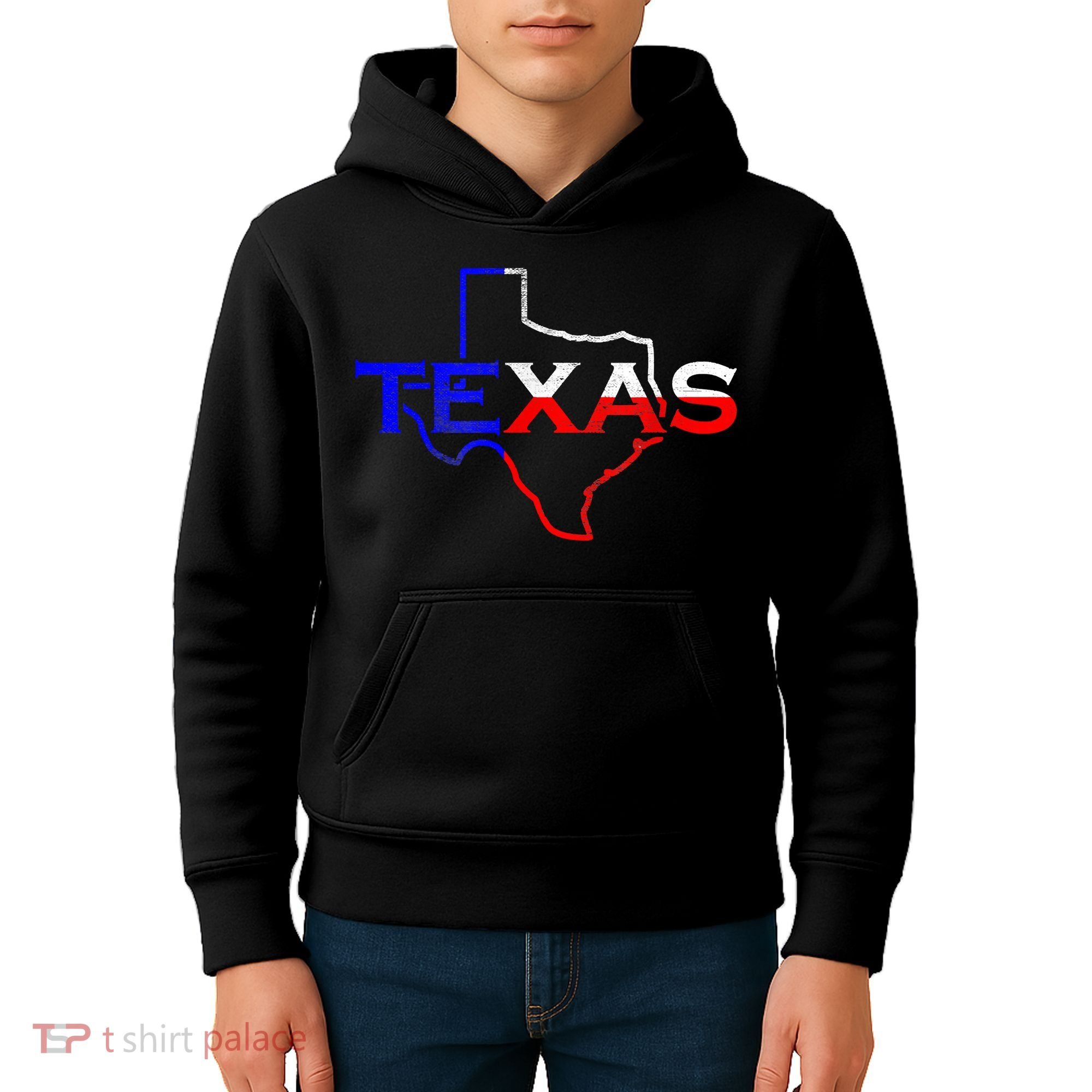 Texas The Lone Star State Kids Hoodie