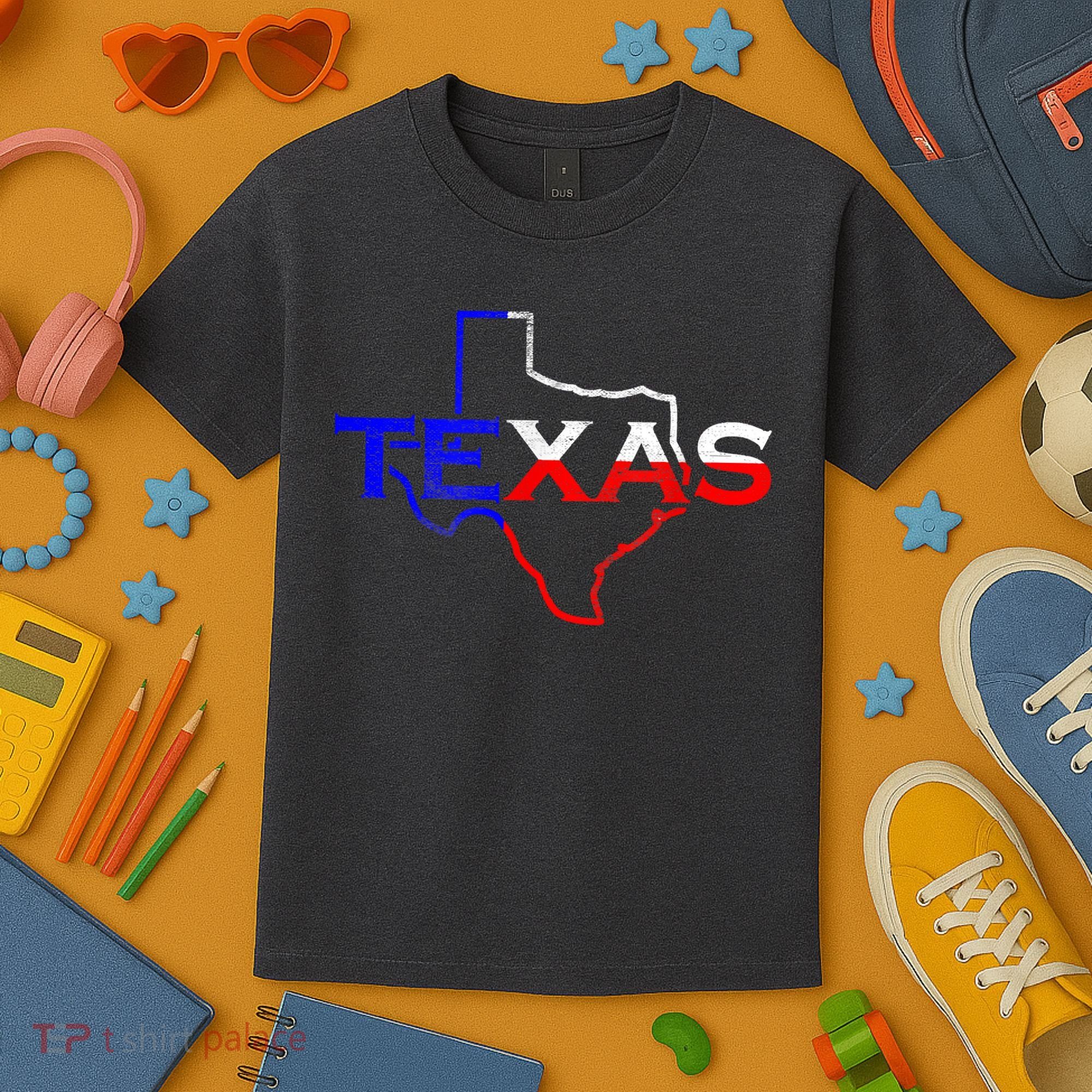 Texas The Lone Star State Kids T-Shirt