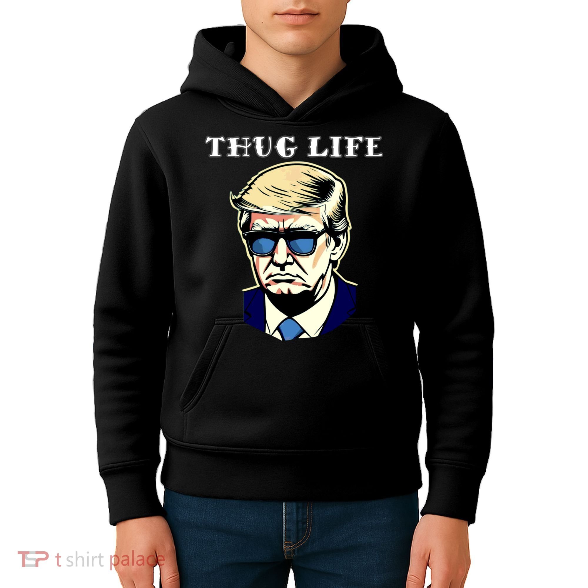 Trump Thug Life Kids Hoodie