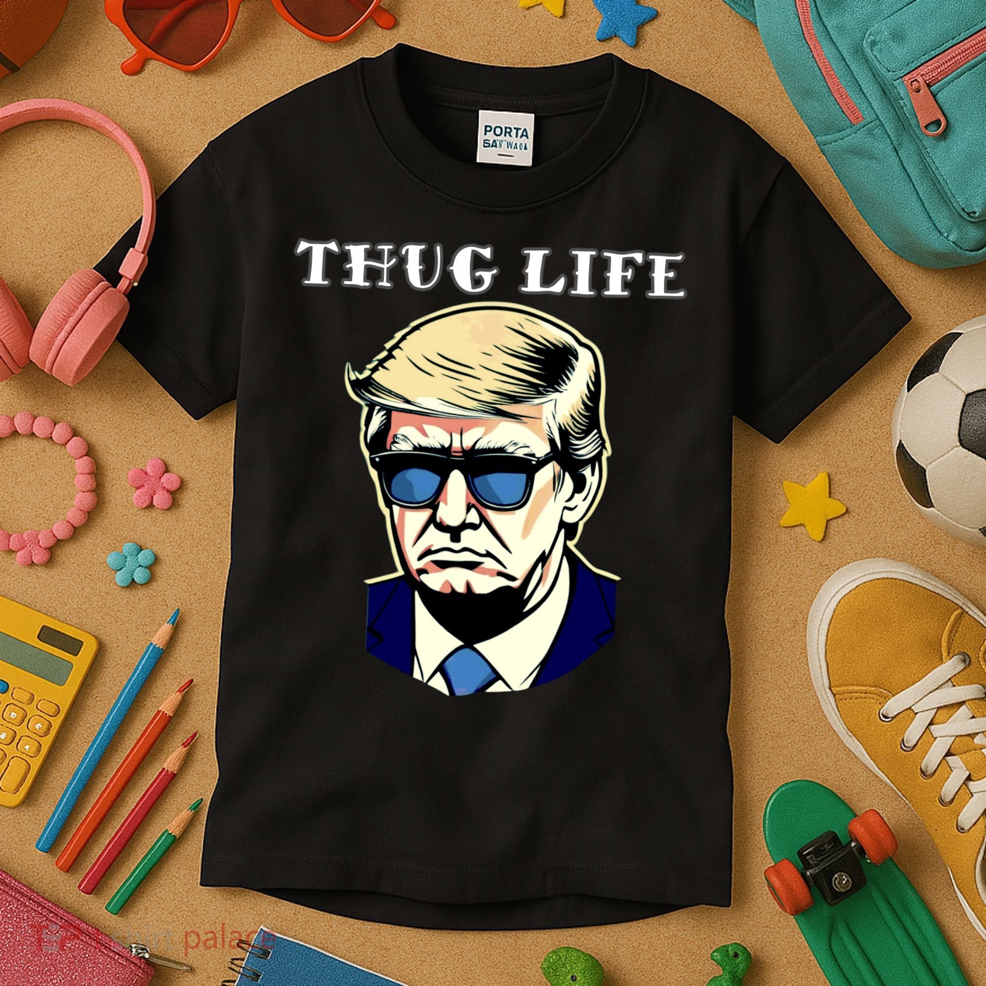 Trump Thug Life Kids T-Shirt