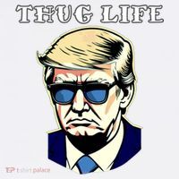 Trump Thug Life Garment-Dyed Sweatshirt thumb 2
