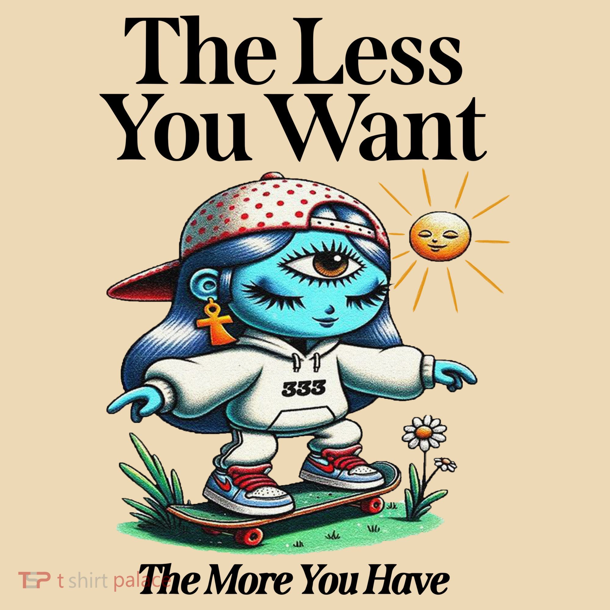 Thirdeyekingdom The Less You Want The More You Have Tote Bag