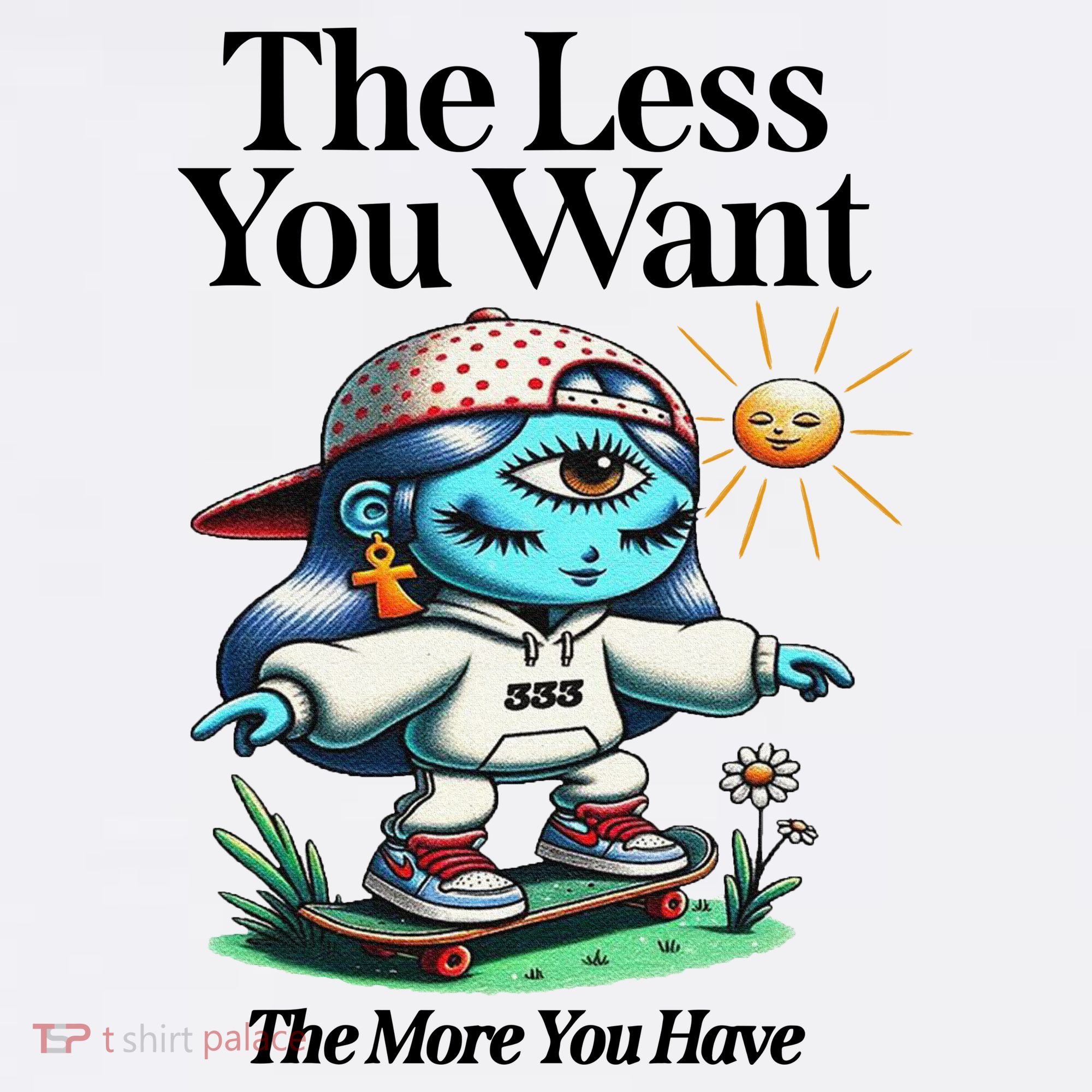 Thirdeyekingdom The Less You Want The More You Have Mousepad