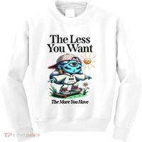Thirdeyekingdom The Less You Want The More You Have Kids Sweatshirt thumb 0