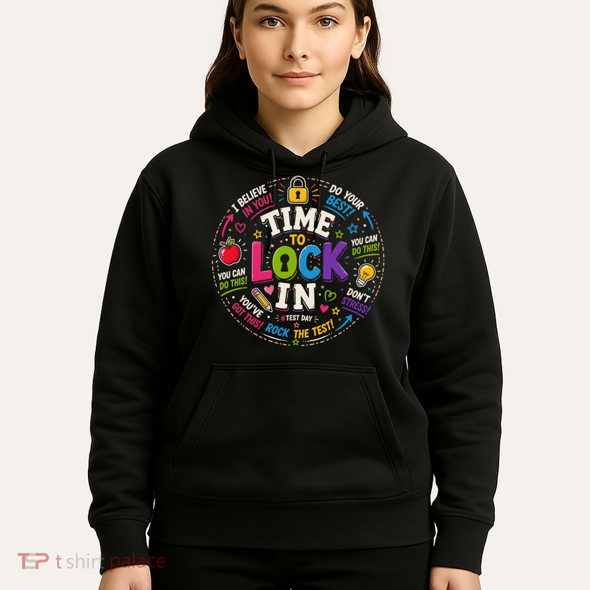 Time To Lock In Test Day Hoodie