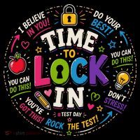 Time To Lock In Test Day Hoodie thumb 7
