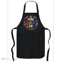Time To Lock In Test Day Apron thumb 0