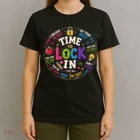 Time To Lock In Test Day T-Shirt thumb 4
