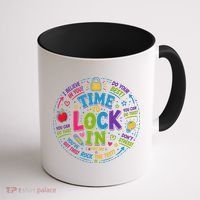 Time To Lock In Test Day Coffee Mug thumb 1