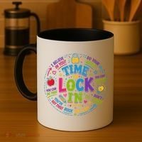 Time To Lock In Test Day Coffee Mug thumb 4