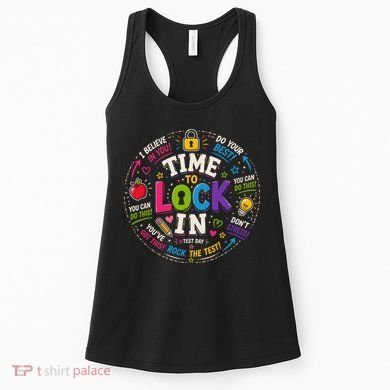 Time To Lock In Test Day Women's Tank Top