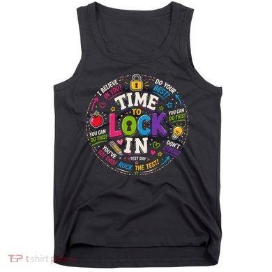 Time To Lock In Test Day Tank Top