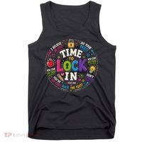 Time To Lock In Test Day Tank Top thumb 0