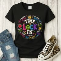 Time To Lock In Test Day Women's T-Shirt thumb 3