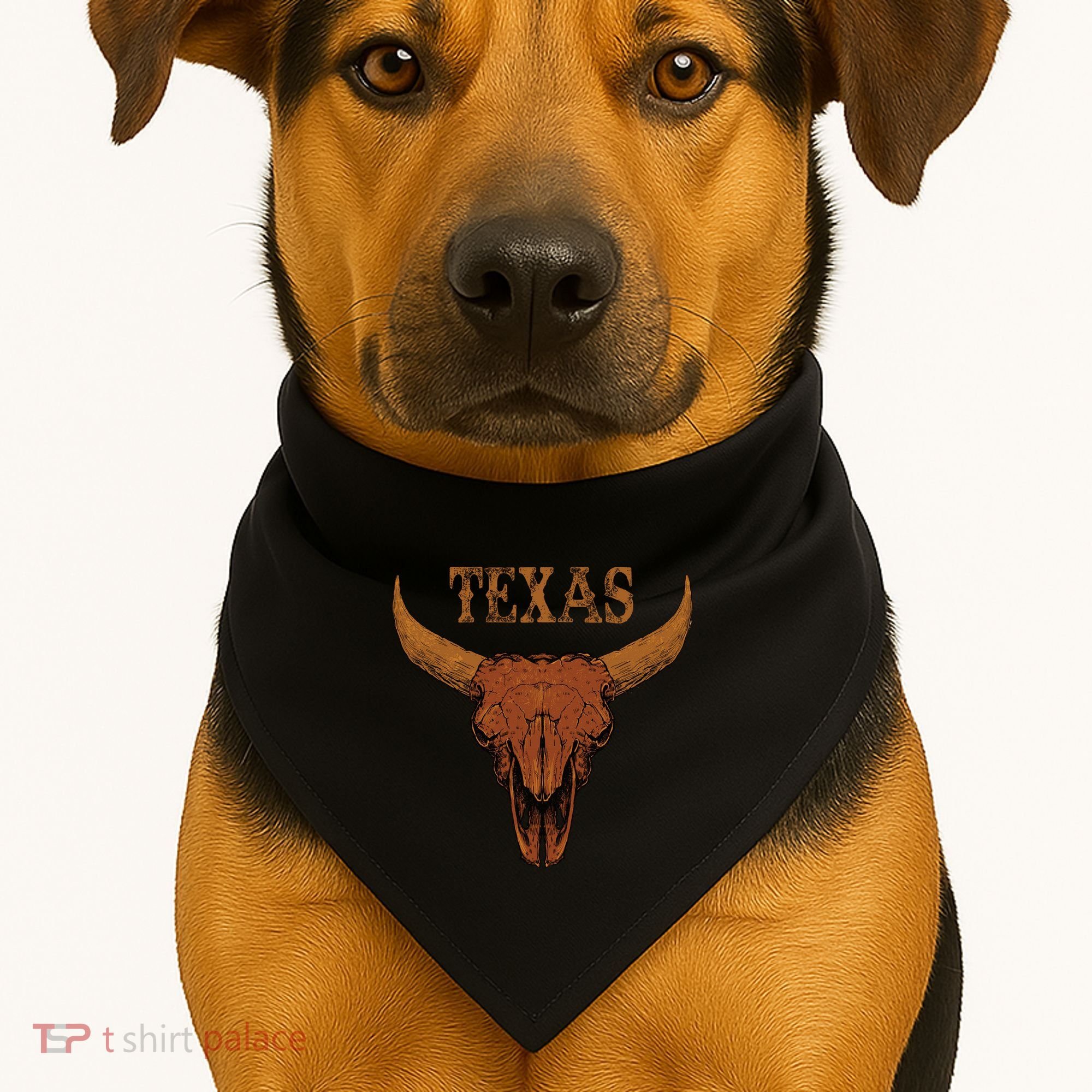 Texas TX Lone Star State USA-Made Doggie Bandana