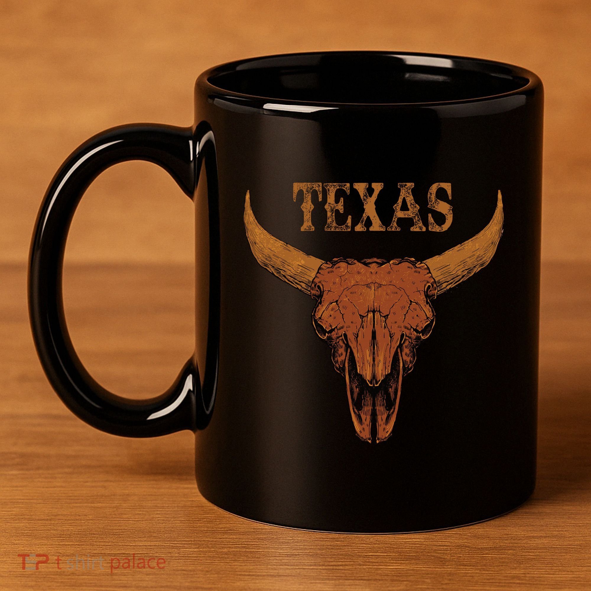 Texas TX Lone Star State 11oz C Handle Ceramic Mug