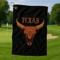 Texas TX Lone Star State Golf Towel thumb 1