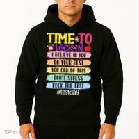 Time To Lock In Test Day Do Your Best Hoodie thumb 2