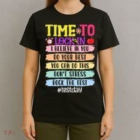 Time To Lock In Test Day Do Your Best T-Shirt thumb 4