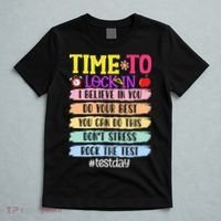 Time To Lock In Test Day Do Your Best T-Shirt thumb 5