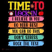 Time To Lock In Test Day Do Your Best Coffee Mug thumb 5
