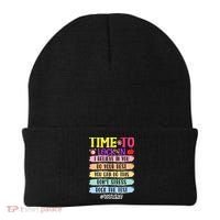 Time To Lock In Test Day Do Your Best Beanie thumb 0