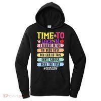 Time To Lock In Test Day Do Your Best Women's Hoodie thumb 0