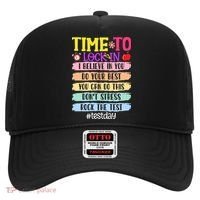 Time To Lock In Test Day Do Your Best Hat thumb 0