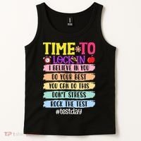 Time To Lock In Test Day Do Your Best Tank Top thumb 2