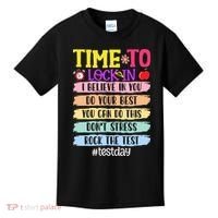 Time To Lock In Test Day Do Your Best Kids T-Shirt thumb 0