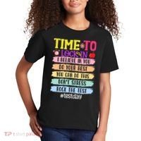 Time To Lock In Test Day Do Your Best Kids T-Shirt thumb 2