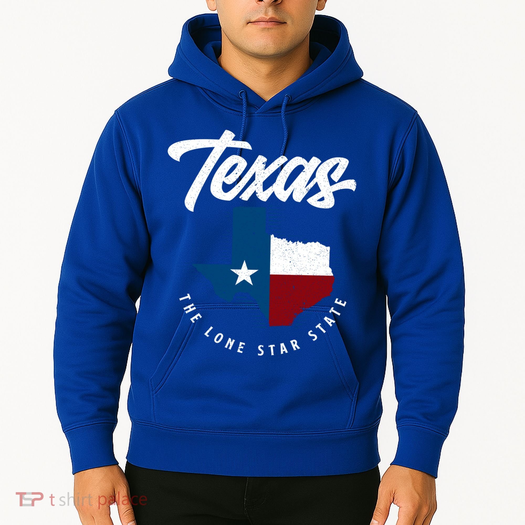 Texas The Lone Star State Gift Texas Map Cool Gift Hoodie