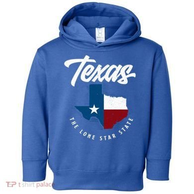 Texas The Lone Star State Gift Texas Map Cool Gift Toddler Hoodie