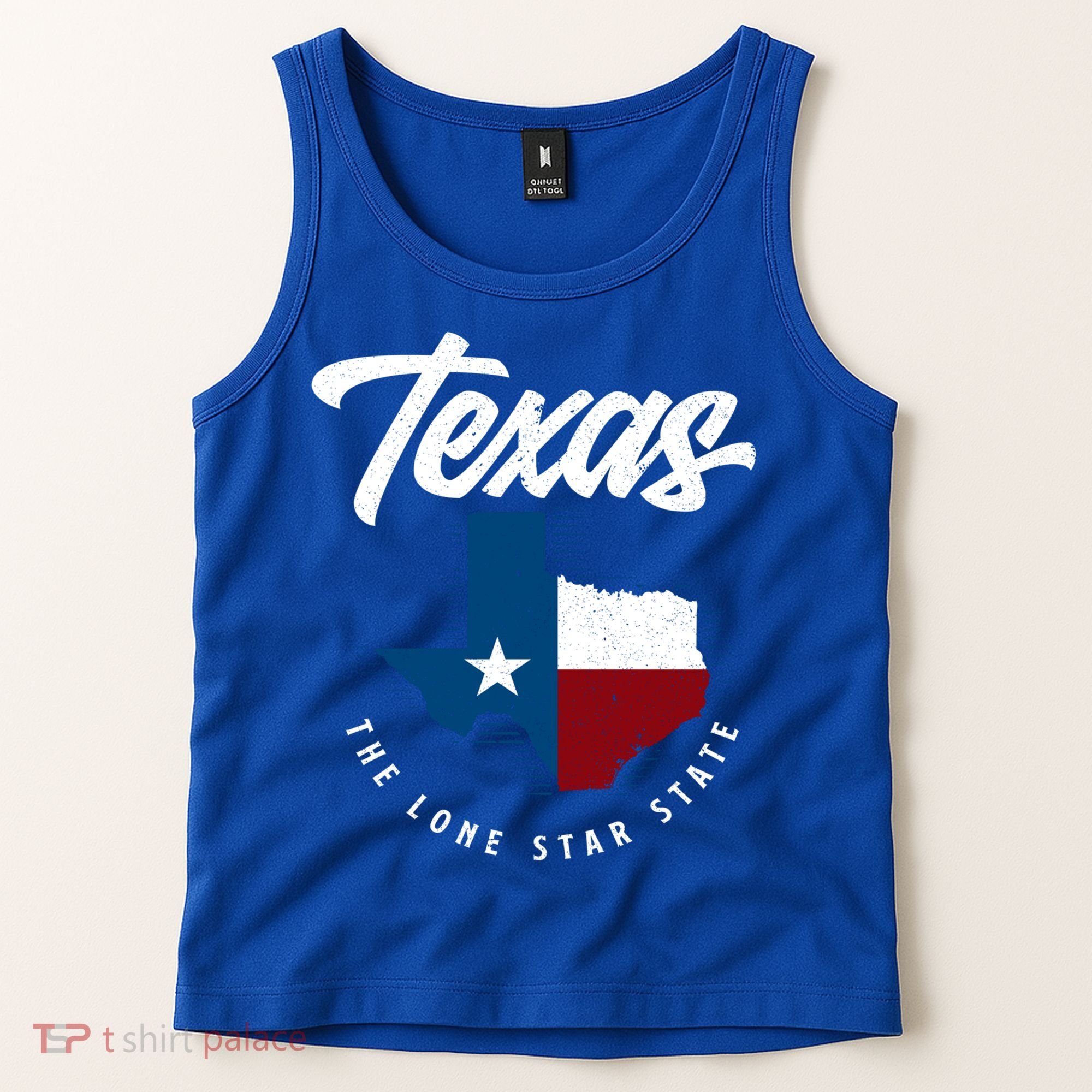 Texas The Lone Star State Gift Texas Map Cool Gift Tank Top