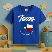 Texas The Lone Star State Gift Texas Map Cool Gift Toddler T-Shirt thumb 3