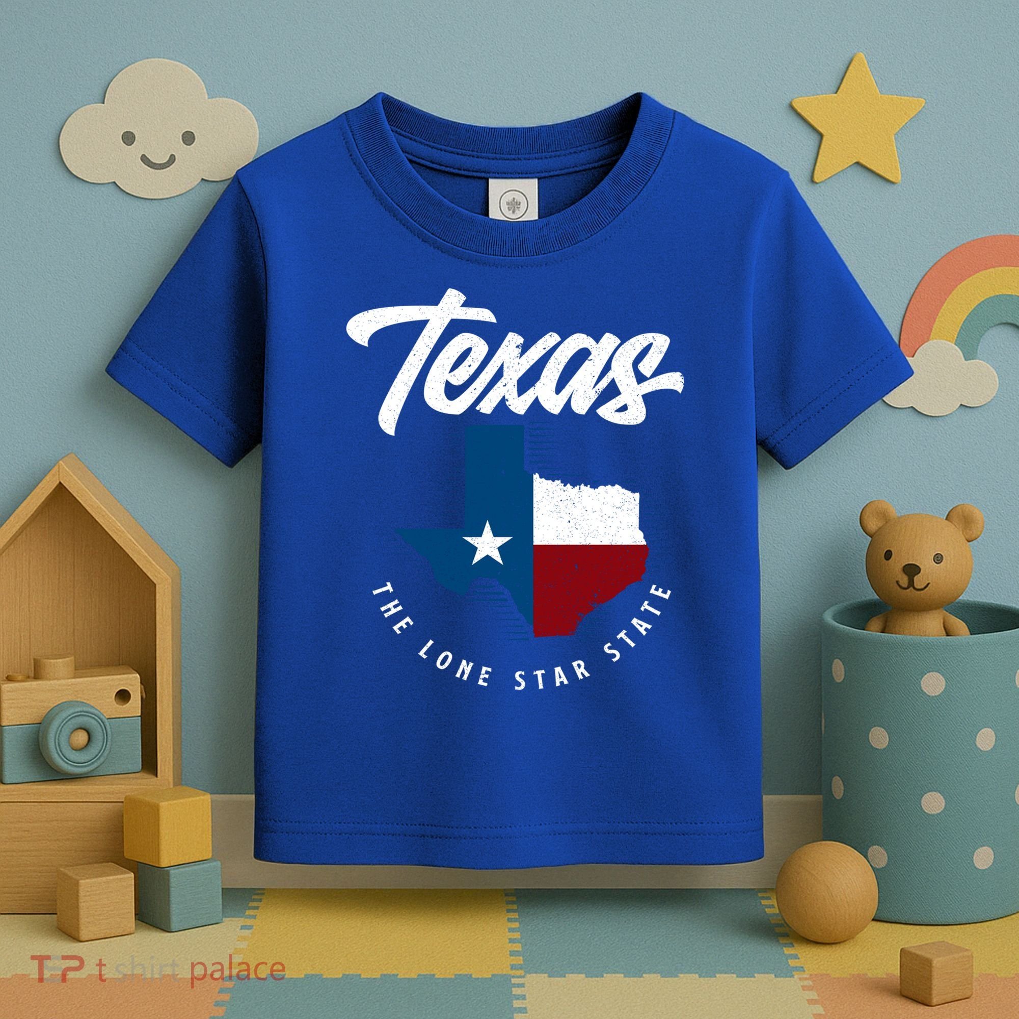 Texas The Lone Star State Gift Texas Map Cool Gift Toddler T-Shirt