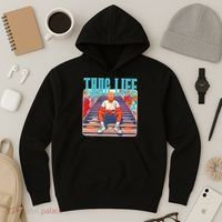 Trump Thug Life 4th Of July Hoodie thumb 3